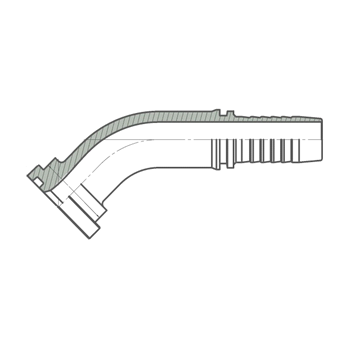 Flange 45° 3000PSI