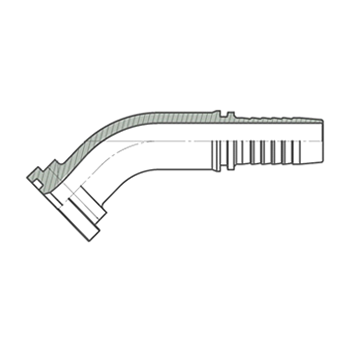 Flange 45° 6000PSI