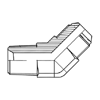 Cotovelo Macho NPT x Macho JIC 45°
