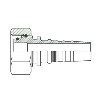 Fêmea Reta DKO-DIN2353 – Métrica Interlock