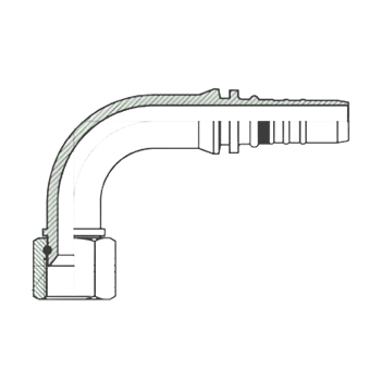 Fêmea Giratória 90° JIC Interlock